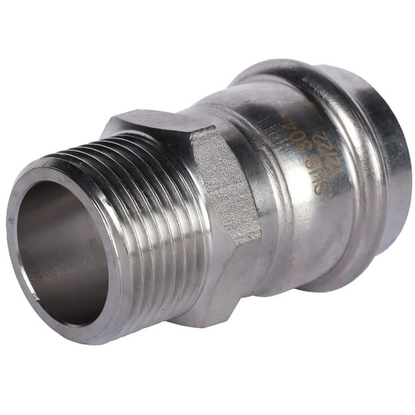 Переход 35х1"Н Rommer из нержавеющей стали (пресс) (RSS-0021-000351) Переход 35х1"Н Rommer из нержавеющей стали (пресс) (RSS-0021-000351)