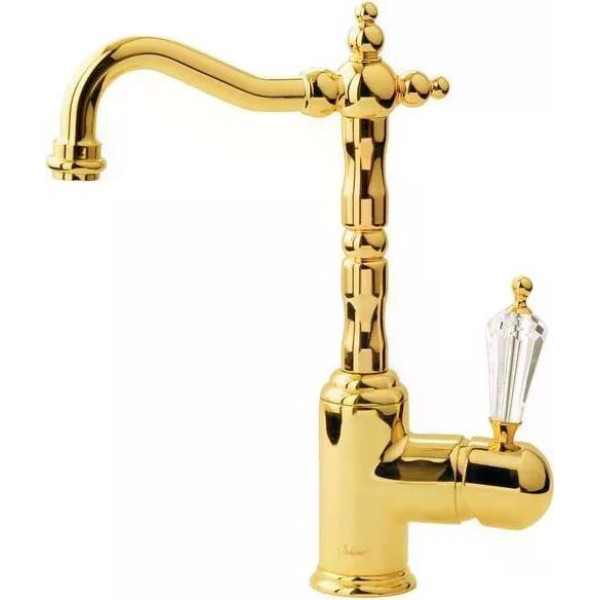 Смеситель для раковины Boheme Imperiale Ripresa G (золото) (322) Смеситель для раковины Boheme Imperiale Ripresa G (золото) (322)
