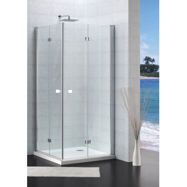 Душевая дверь Roca Capital 90x195 стекло прозрачное, профиль хром (7.M450.9.012.M)