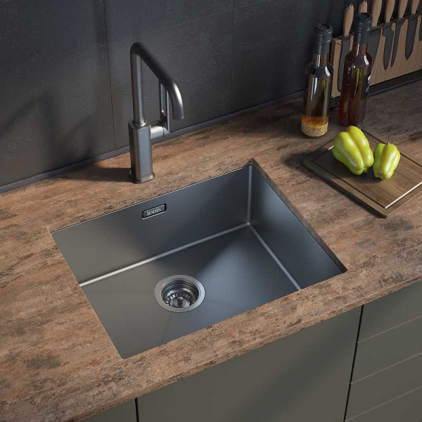 Мойка для кухни врезная Iddis Edifice 44х44 серая (EDI54G0i77) Мойка для кухни врезная Iddis Edifice 44х44 серая (EDI54G0i77)