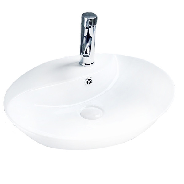 Раковина накладная BelBagno белая (BB1370) Раковина накладная BelBagno белая (BB1370)