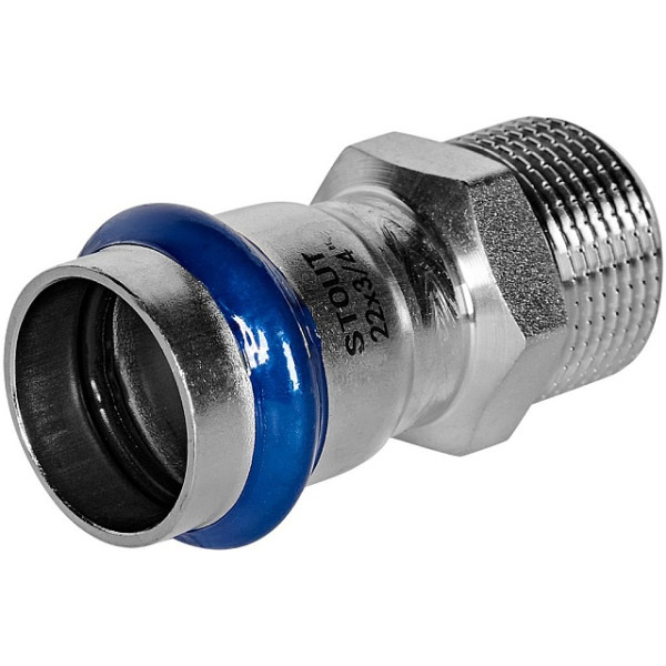 Переход 22х3/4"Н Stout SSS-2021 ВПр-НР (нерж.ст., пресс) SSS-2021-002234 Переход 22х3/4"Н Stout SSS-2021 ВПр-НР (нерж.ст., пресс) SSS-2021-002234