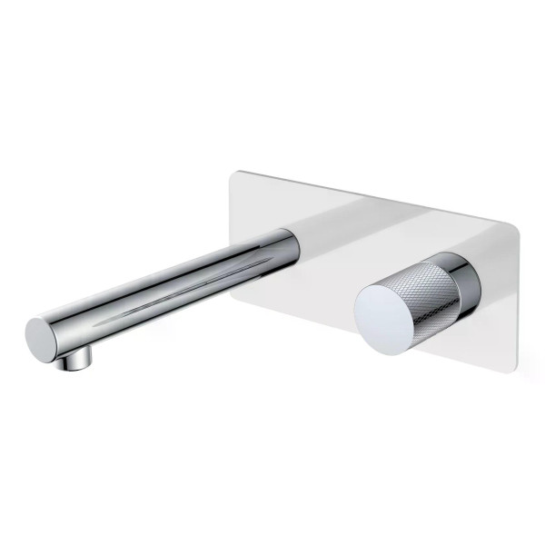 Смеситель для раковины Boheme Stick W (белый глянец) (125-WCR.2)