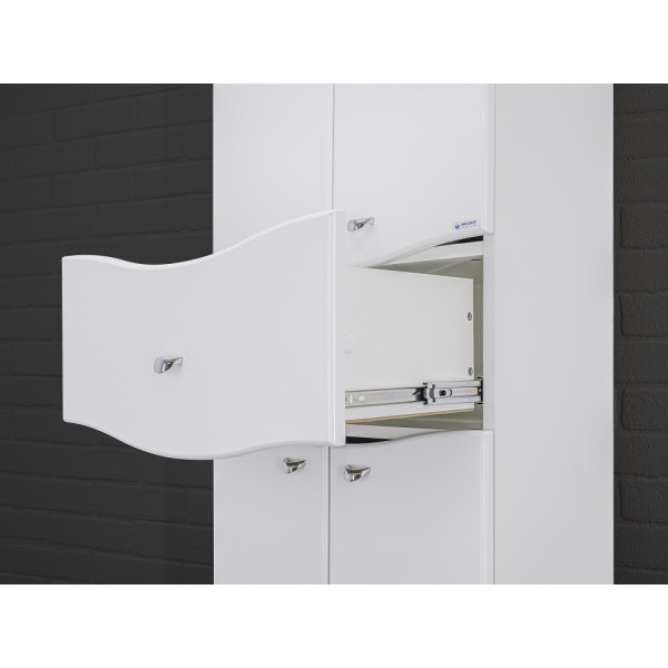 Пенал напольный Домино 50 Волна (DA1011P)