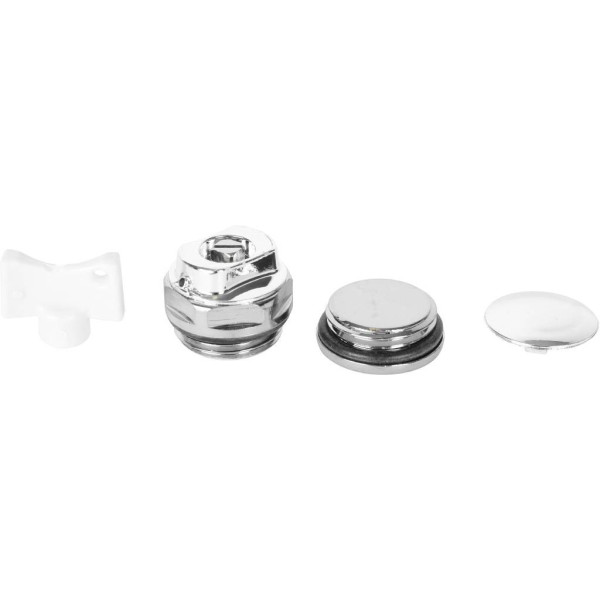 Комплект универсальный для монтажа радиатора Global KIT 1/2" без кронштейнов, серый RAL 2676 (A046KIT1/208) Комплект универсальный для монтажа радиатора Global KIT 1/2" без кронштейнов, серый RAL 2676 (A046KIT1/208)