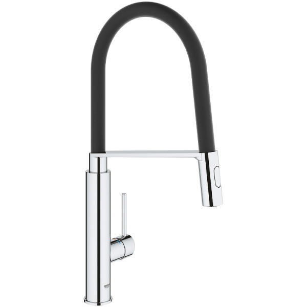 Смеситель для кухни Grohe Concetto с выдвижным изливом хром (31491000) Смеситель для кухни Grohe Concetto с выдвижным изливом хром (31491000)