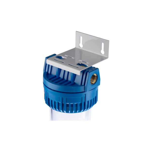 Фильтр колбовый Гейзер AQUA FP3 1/2" 10SL (прозрачный, для холодной воды) (50506) Фильтр колбовый Гейзер AQUA FP3 1/2" 10SL (прозрачный, для холодной воды) (50506)