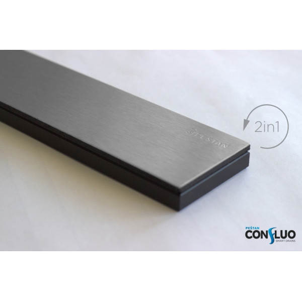 Душевой лоток Pestan Confluo Premium Line 550 Black Glass Gold хром матовый/черное стекло глянец, рамка золото (13100115) Душевой лоток Pestan Confluo Premium Line 550 Black Glass Gold хром матовый/черное стекло глянец, рамка золото (13100115)