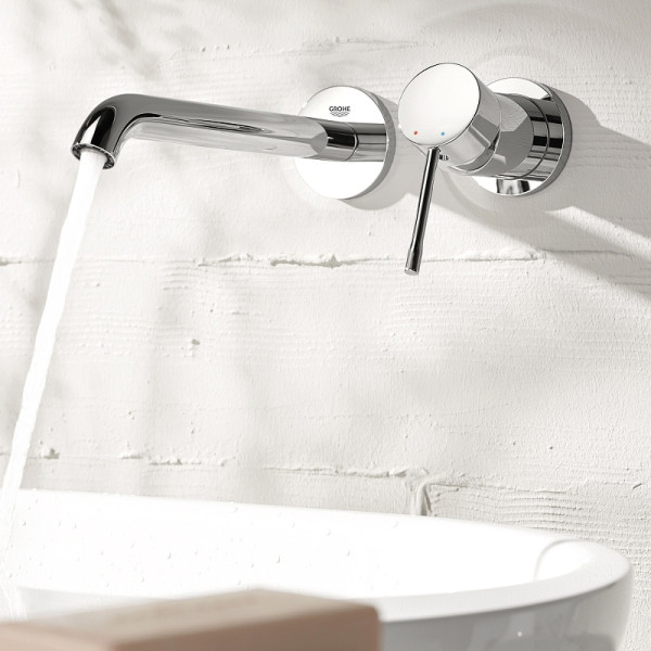 Смеситель для раковины Grohe Essence+ внешняя часть хром (19408001)