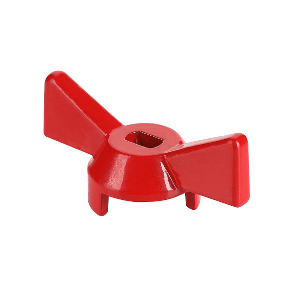 Ручка для шарового крана Valtec 1/2"-3/4" (красная бабочка) VT.220.R.04