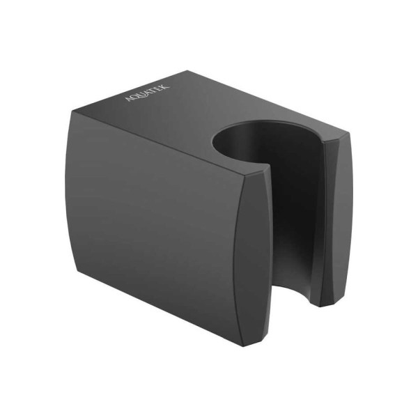 Держатель ручного душа Aquatek черный матовый (AQ2403MB)