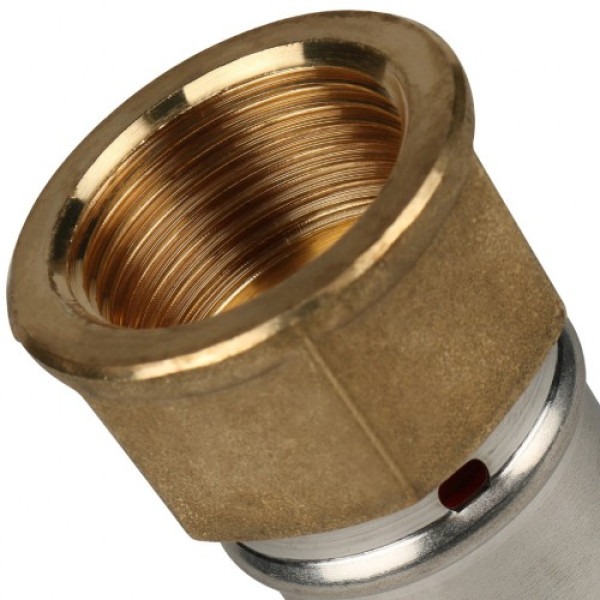 Соединение прямое 32*1"В Stout (пресс, латунь) SFP-0002-000132 Соединение прямое 32*1"В Stout (пресс, латунь) SFP-0002-000132