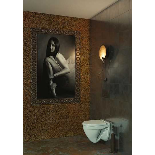 Унитаз подвесной Sanita Luxe Attica Luxe с сиденьем из дюропласта Унитаз подвесной Sanita Luxe Attica Luxe с сиденьем из дюропласта