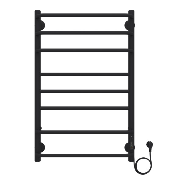 Полотенцесушитель электрический Azario Milan 500x800 черный Полотенцесушитель электрический Azario Milan 500x800 черный