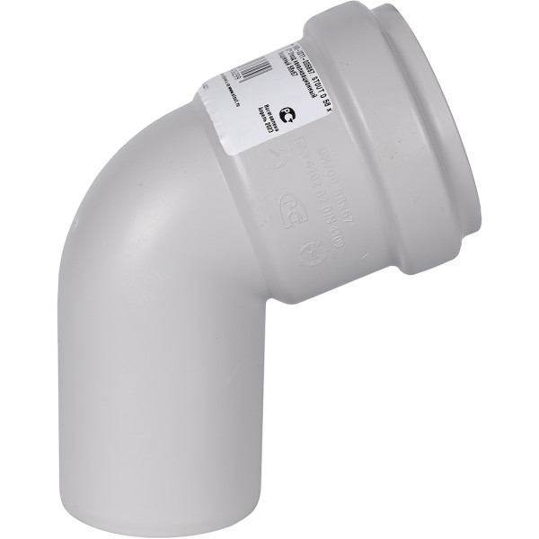 Отвод 58x67 Stout (PP, серый) (SKB-0011-005867)