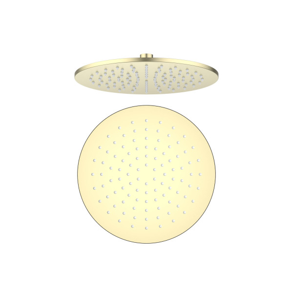 Верхний душ Aquatek 250 мм шлифованное золото (AQ2077BG)