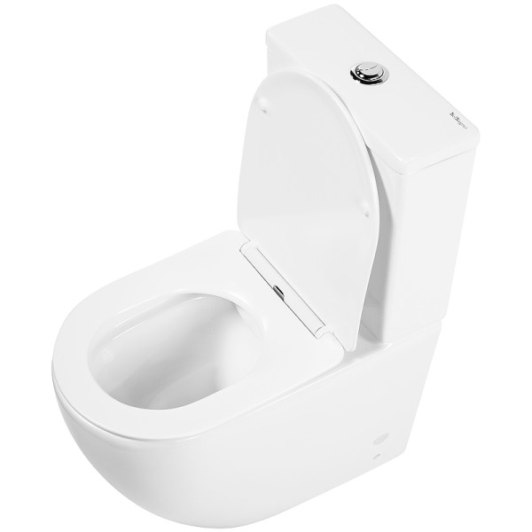 Унитаз-компакт BelBagno Amanda безободковый (BB051CPR/BB051SC)