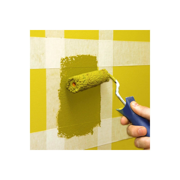 Лента клейкая малярная креппированная Aviora 48 мм х 40 м (белая) (304-004)