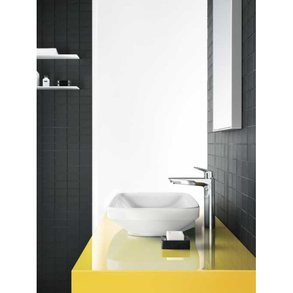 Смеситель для раковины Hansgrohe Logis хром, с донным клапаном (71090000) Смеситель для раковины Hansgrohe Logis хром, с донным клапаном (71090000)
