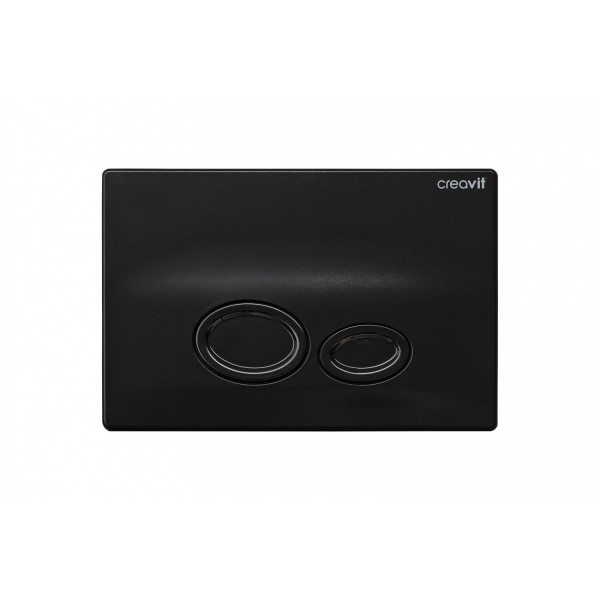 Клавиша смывная Creavit Drop черный глянцевый (GP2002.02)