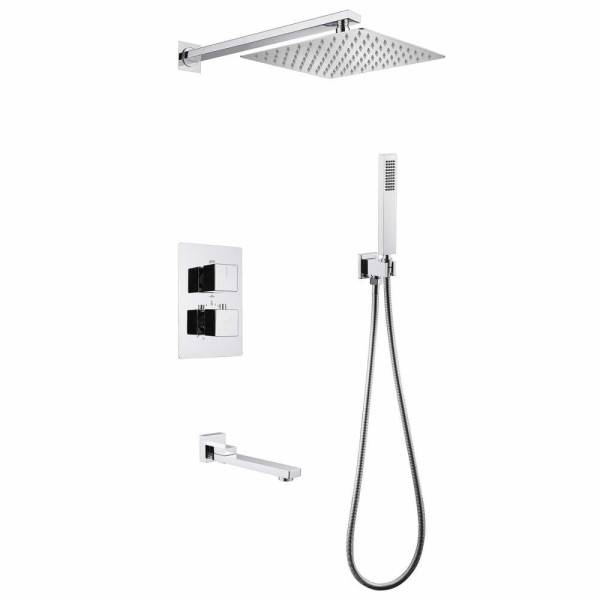 Душевая система Abber Daheim хром (AF8250)