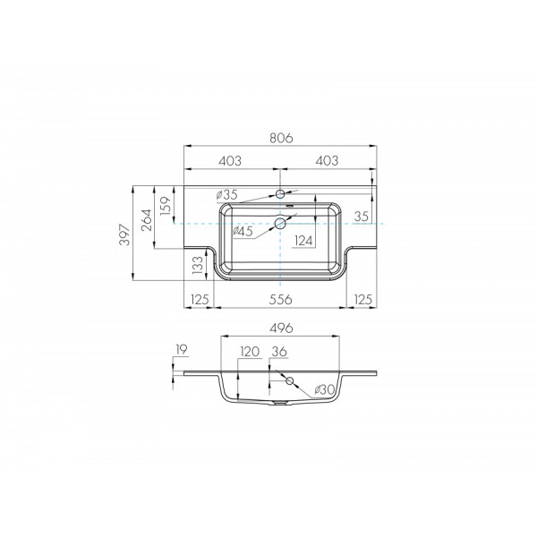 Раковина подвесная Aquaton Hotel 81x40,5x16,5 белый (1.A710.2.31P.I01.0) Раковина подвесная Aquaton Hotel 81x40,5x16,5 белый (1.A710.2.31P.I01.0)
