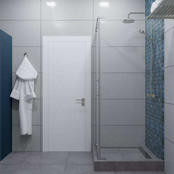 Душевой уголок Triton Терра 90x90 стекло прозрачное, профиль хром (DK281)