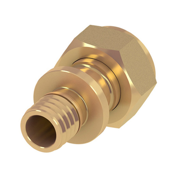 Соединение прямое с накидной гайкой TECEflex 32х1" ВР (латунь) (767581) Соединение прямое с накидной гайкой TECEflex 32х1" ВР (латунь) (767581)