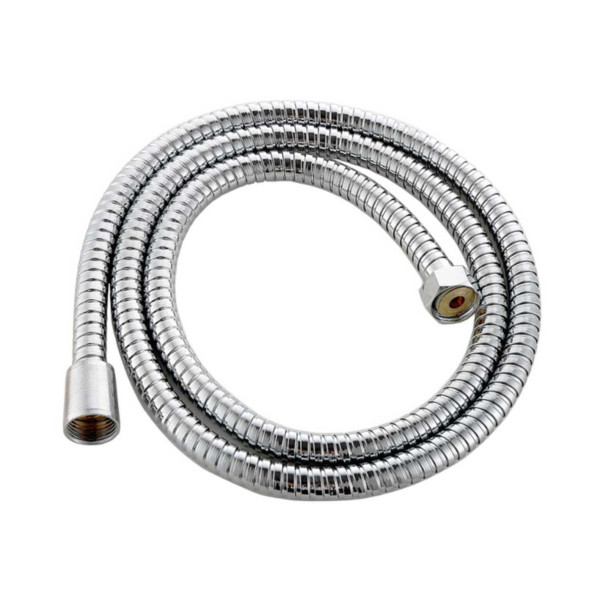 Шланг для душа Fashun 150 см двойная оплетка D=14мм гайка цинк 1/2" хром+гайка медь 1/2" хром (A46)
