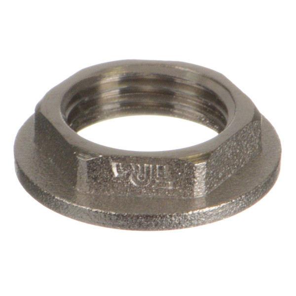 Контргайка 1/2" с ребордой TeRma (никель) (06051) Контргайка 1/2" с ребордой TeRma (никель) (06051)