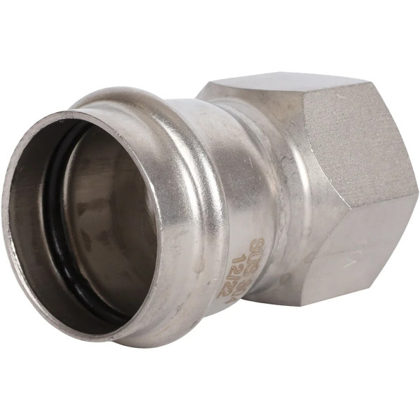Переход 35х1"В Rommer из нержавеющей стали (пресс) (RSS-0022-000351) Переход 35х1"В Rommer из нержавеющей стали (пресс) (RSS-0022-000351)