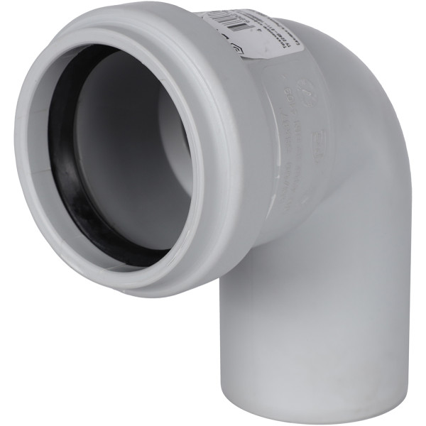 Отвод 58x87 Stout (PP, серый) (SKB-0012-005887)