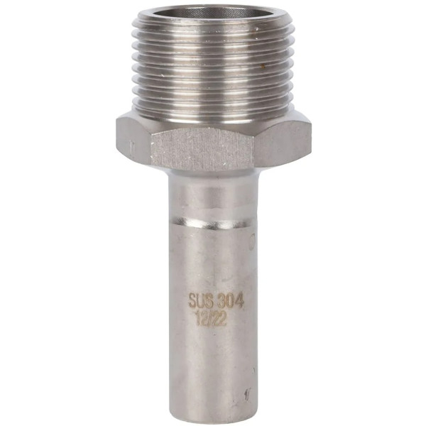 Вставка резьбовая 15х3/4"Н Rommer из нержавеющей стали (пресс) (RSS-0024-001534) Вставка резьбовая 15х3/4"Н Rommer из нержавеющей стали (пресс) (RSS-0024-001534)