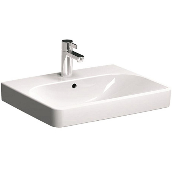 Раковина Geberit Smyle Square 60x48 (500.229.01.1) Раковина Geberit Smyle Square 60x48 (500.229.01.1)