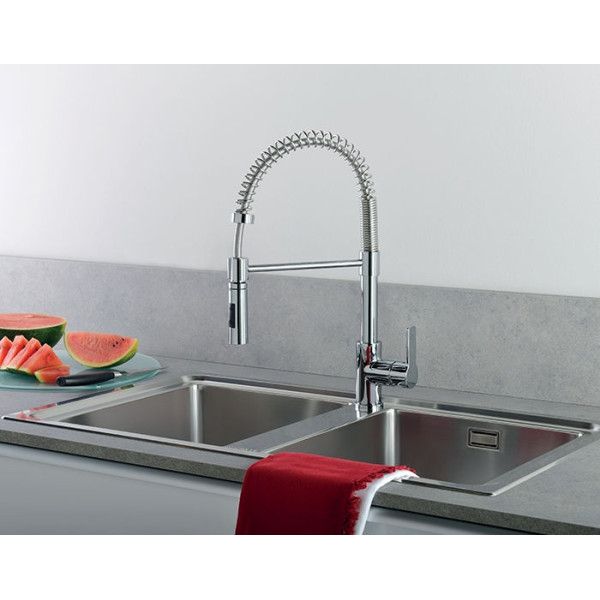 Смеситель для кухни Paffoni Red хром (RED179CR) Смеситель для кухни Paffoni Red хром (RED179CR)