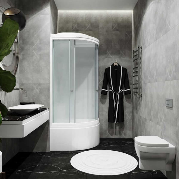 Душевая кабина Triton Лайт Б 90х90 стекло градиент ДН4