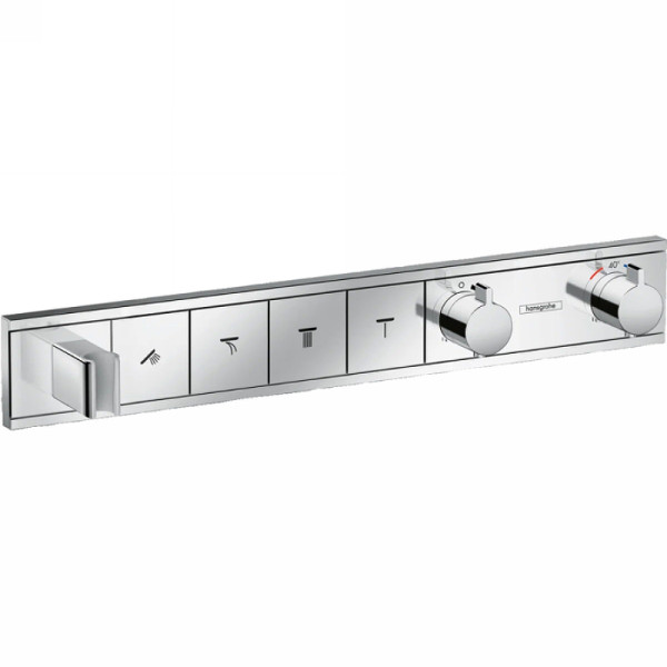 Смеситель для душа Hansgrohe RainSelect с термостатом хром (15357000) Смеситель для душа Hansgrohe RainSelect с термостатом хром (15357000)