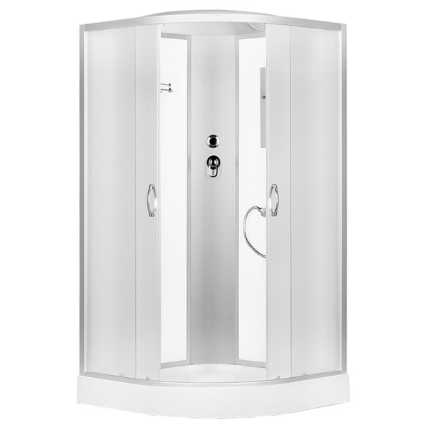 Душевая кабина Erlit 80х80 стекло матовое (ER3508P-C3)
