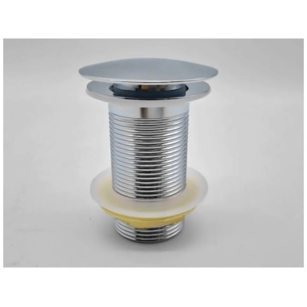 Донный клапан для раковины Vieir 1 1/4" (32 мм.), 66 мм. без перелива (нерж. сталь) (VER23A)