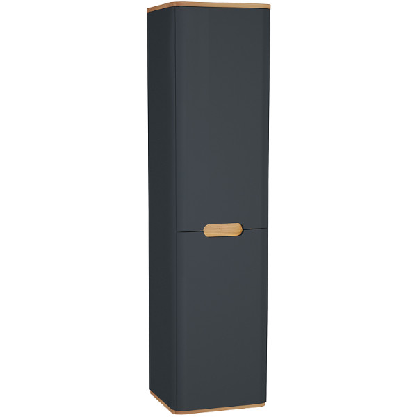 Пенал подвесной Vitra Sentо 40 см с корзиной для белья, матовый антрацит, левосторонний (60856) Пенал подвесной Vitra Sentо 40 см с корзиной для белья, матовый антрацит, левосторонний (60856)