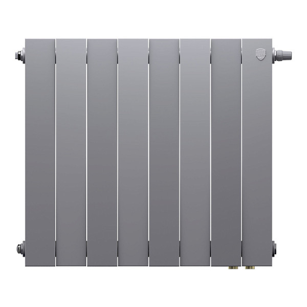 Радиатор биметаллический Royal Thermo PianoForte 500 Серебристый VR80 (8 секций) (RTPSVR803050008) Радиатор биметаллический Royal Thermo PianoForte 500 Серебристый VR80 (8 секций) (RTPSVR803050008)