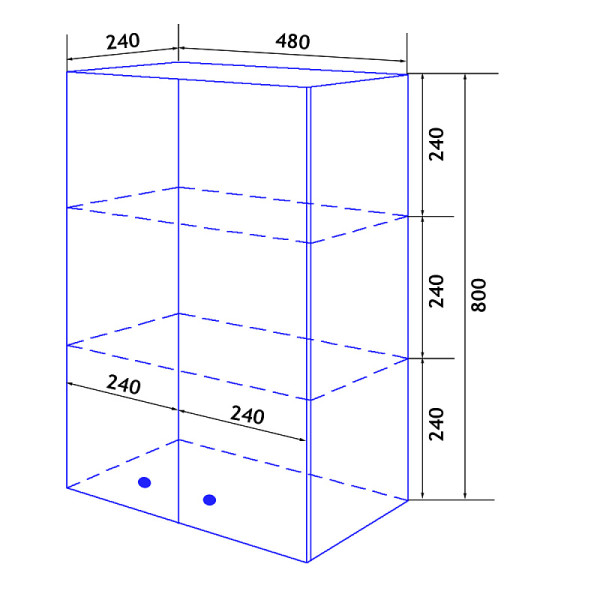 Шкаф подвесной Loranto Моника 50 (CS00049706) Шкаф подвесной Loranto Моника 50 (CS00049706)