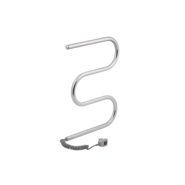 Полотенцесушитель электрический INDIGO М 400*625 серебристый (ME60-40) Полотенцесушитель электрический INDIGO М 400*625 серебристый (ME60-40)