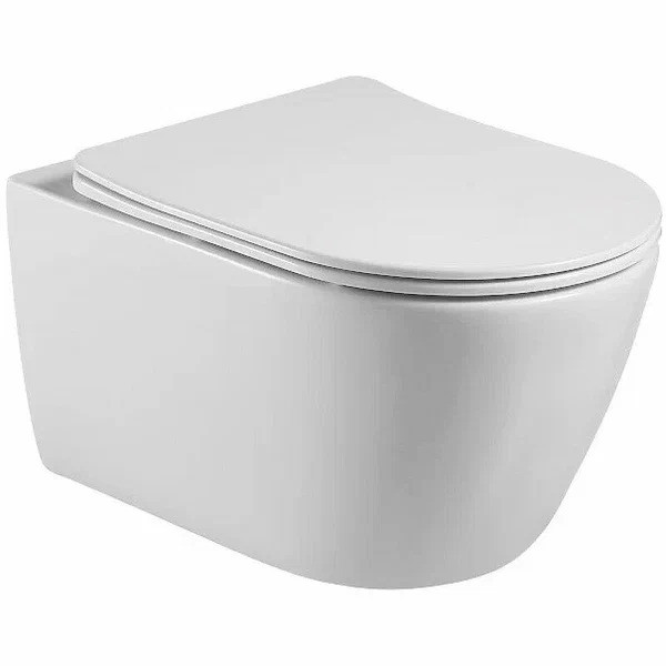 Инсталляция с унитазом Aquatek Бетта рама Standard INS-0000012(без клавиши и крепежа)+унитаз Бетта AQ1253W-00 с тонким сиденьем soft-close (