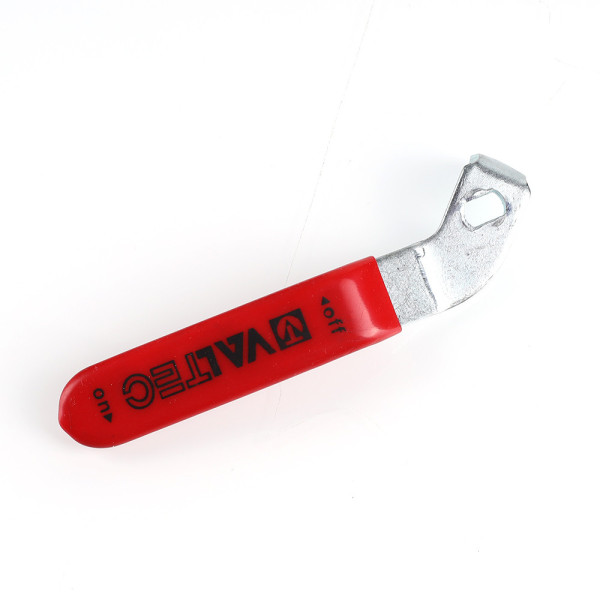 Ручка для шарового крана Valtec Base 1 1/2" (красная плоская ручка) VT.220.S.08 Ручка для шарового крана Valtec Base 1 1/2" (красная плоская ручка) VT.220.S.08