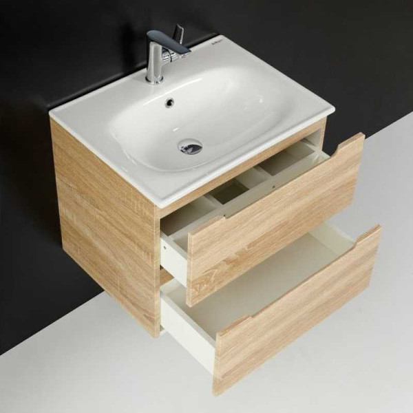 Тумба подвесная BelBagno Etna 60 Rovere Bianco (ETNA-600-2C-SO-WO-P) Тумба подвесная BelBagno Etna 60 Rovere Bianco (ETNA-600-2C-SO-WO-P)