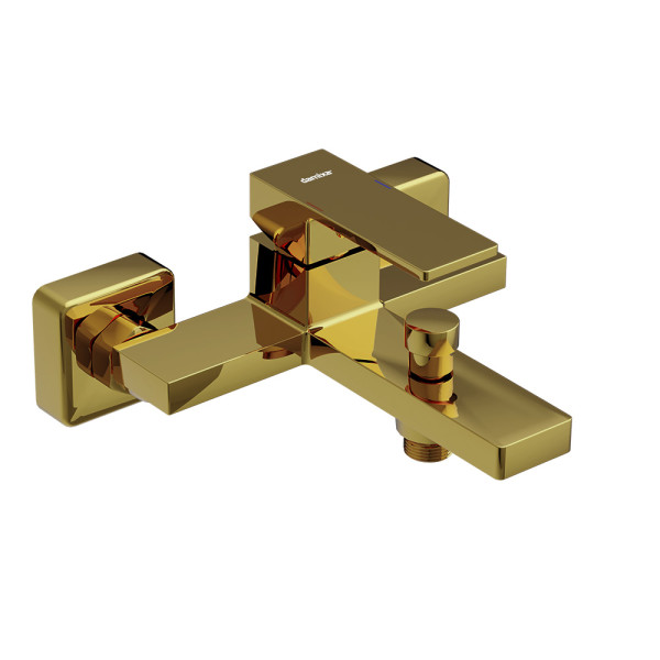 Смеситель для ванны и душа Damixa Gala золото (531000600) Смеситель для ванны и душа Damixa Gala золото (531000600)