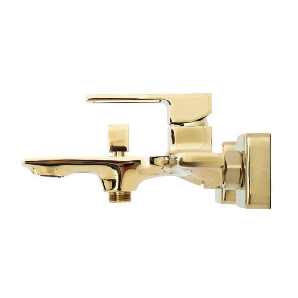 Смеситель для ванны и душа BelBagno Luce (LUC-VAS-ORO)