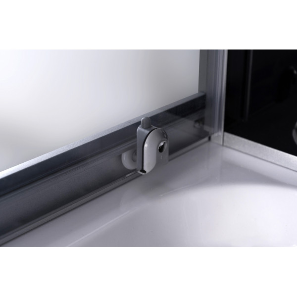 Душевая кабина Loranto 80x100x215 стекло матовое, профиль сатин (CS-5180-13R G)