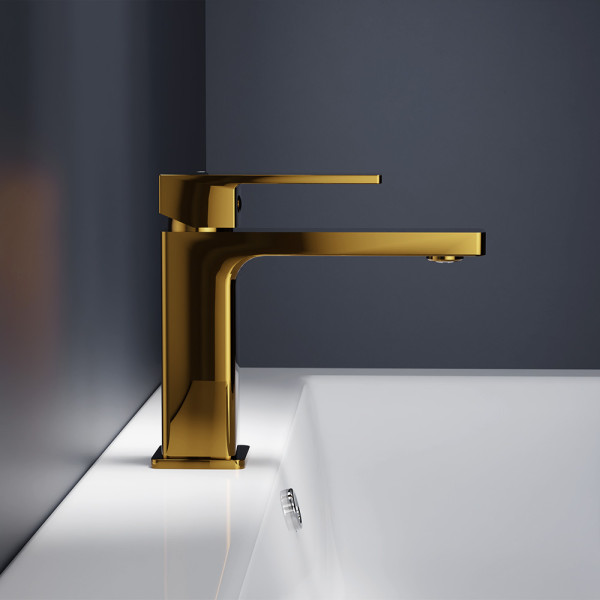 Смеситель для раковины Damixa Gala золото (530210600)